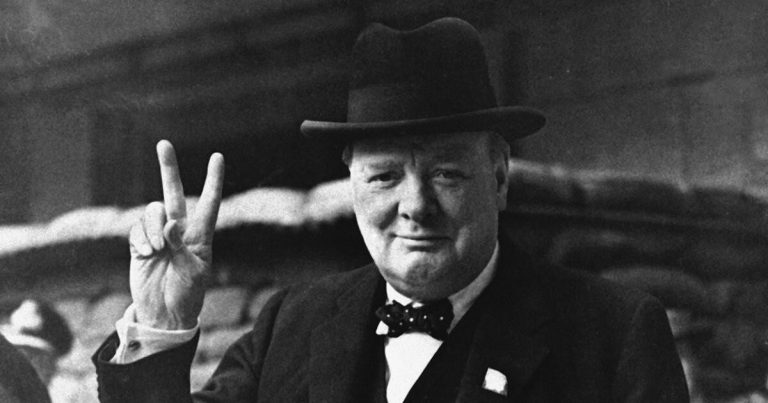 winston churchill children names